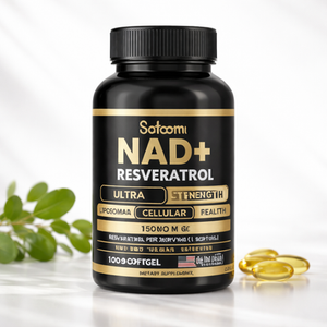 Detén el envejecimiento celular hoy con "NAD+ Resveratrol®" Importado.