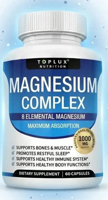 Magnesium Complex Huesos Fuertes y Vitalidad Imparable Todo el dia